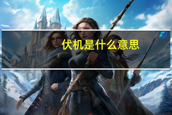 伏机是什么意思