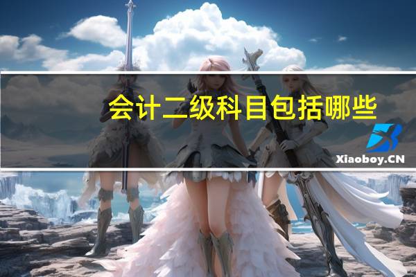 会计二级科目包括哪些