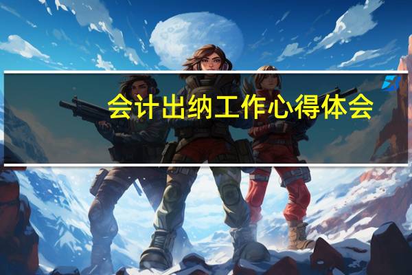 会计出纳工作心得体会