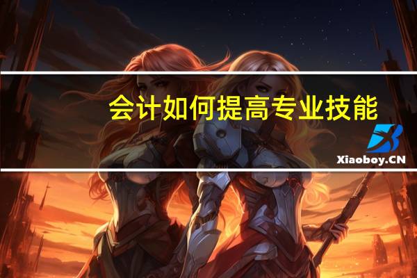 会计如何提高专业技能