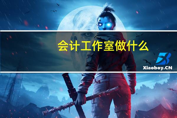 会计工作室做什么