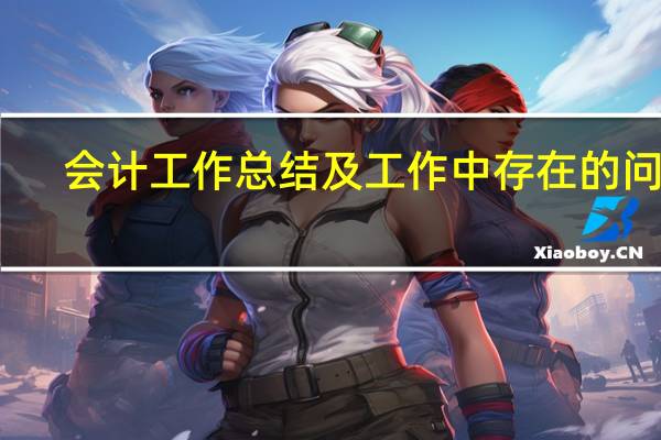 会计工作总结及工作中存在的问题