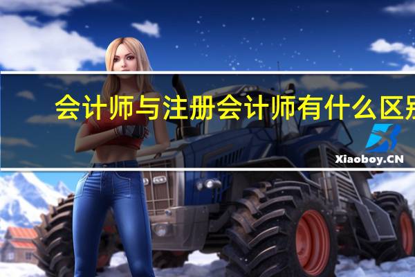 会计师与注册会计师有什么区别