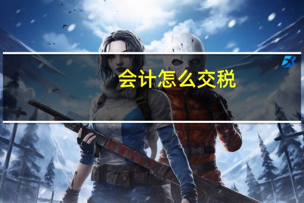 会计怎么交税