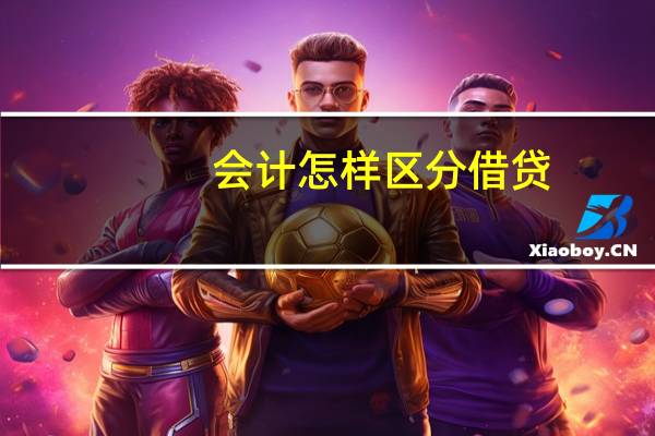 会计怎样区分借贷