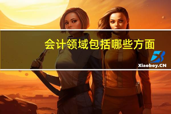 会计领域包括哪些方面