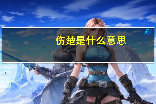 伤楚是什么意思