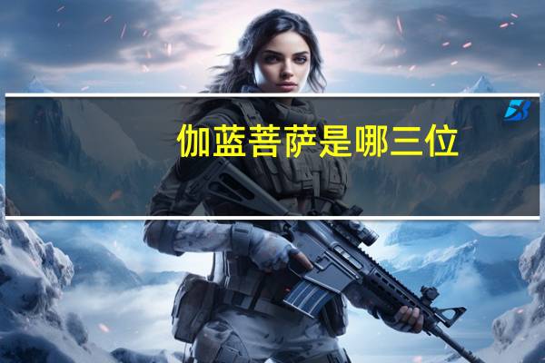 伽蓝菩萨是哪三位
