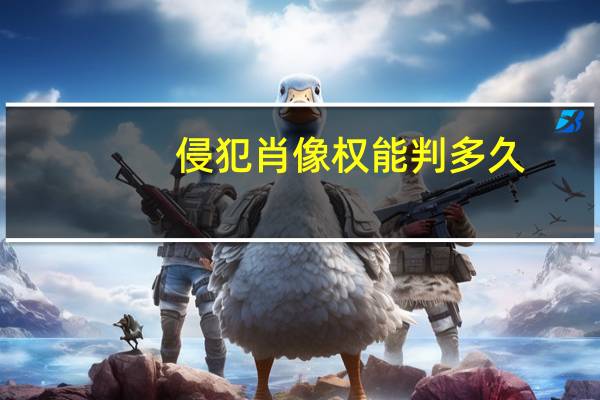 侵犯肖像权能判多久