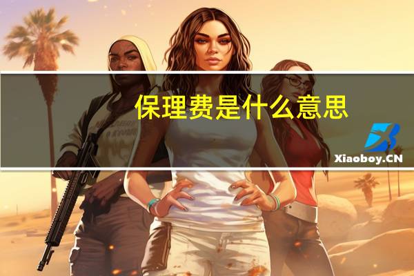 保理费是什么意思