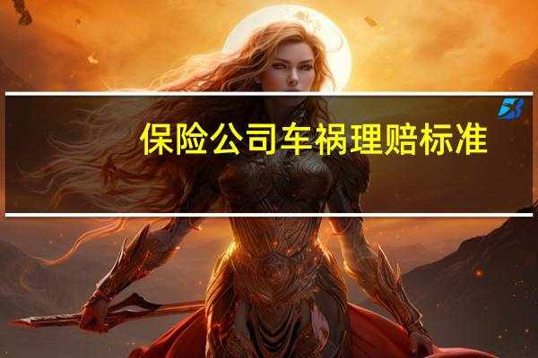 保险公司车祸理赔标准