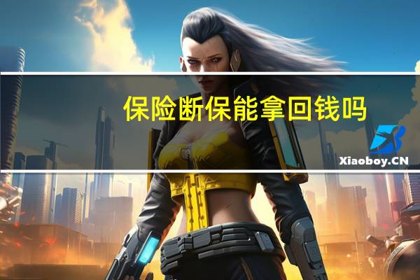 保险断保能拿回钱吗