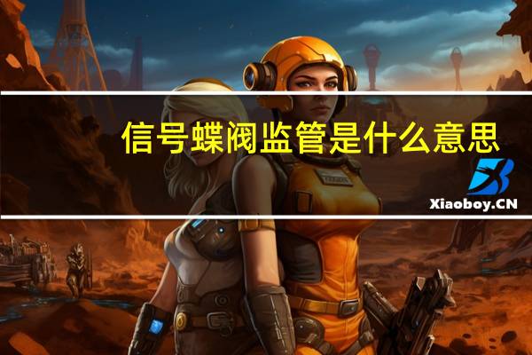 信号蝶阀监管是什么意思
