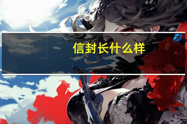 信封长什么样
