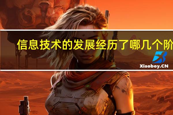 信息技术的发展经历了哪几个阶段