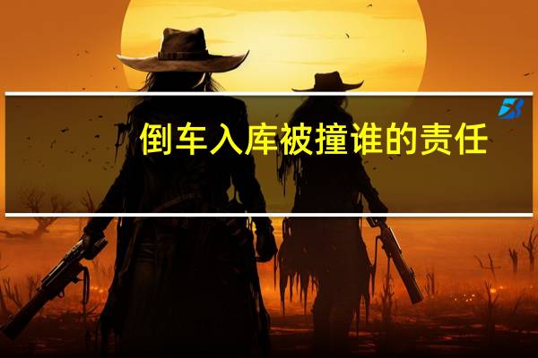 倒车入库被撞谁的责任