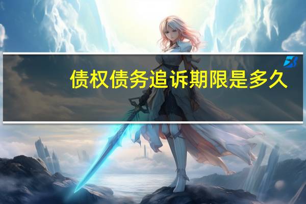 债权债务追诉期限是多久
