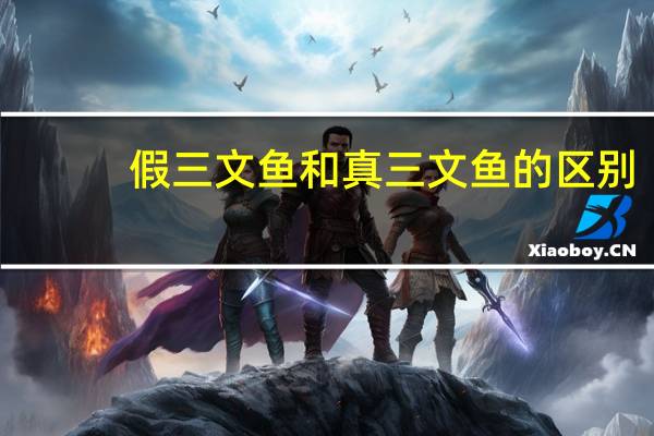 假三文鱼和真三文鱼的区别