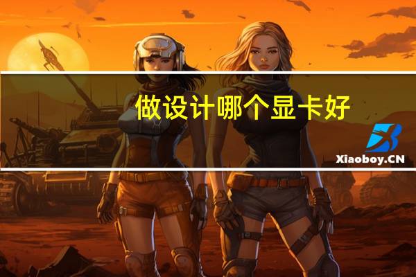 做设计哪个显卡好