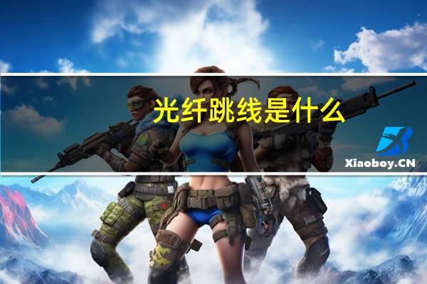 光纤跳线是什么