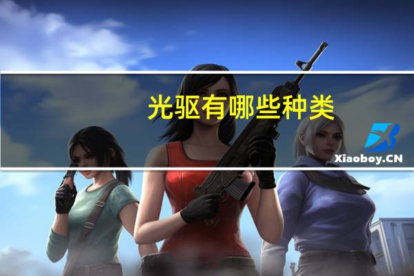 光驱有哪些种类