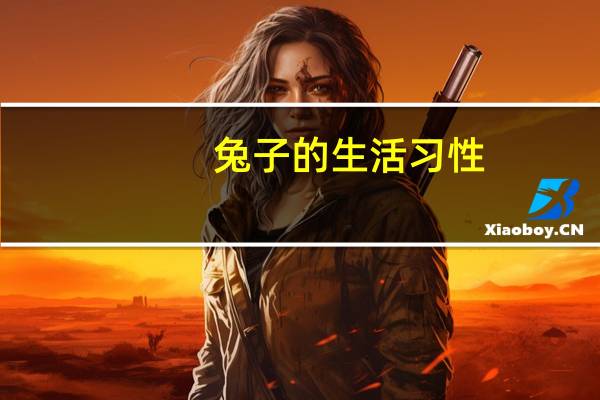 兔子的生活习性