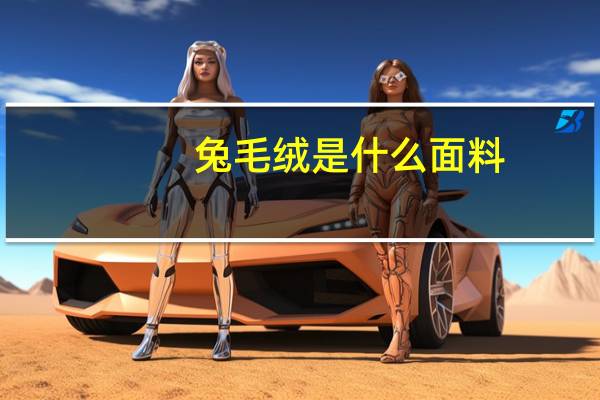 兔毛绒是什么面料