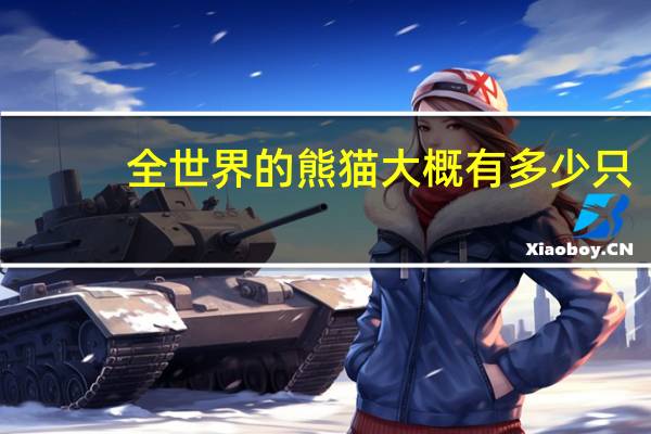 全世界的熊猫大概有多少只
