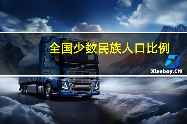 全国少数民族人口比例