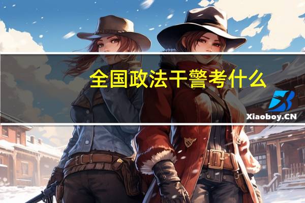 全国政法干警考什么