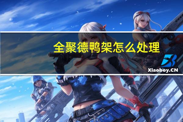 全聚德鸭架怎么处理