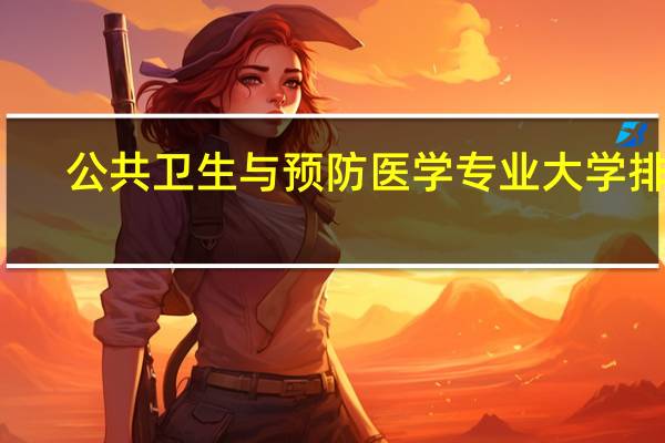 公共卫生与预防医学专业大学排名