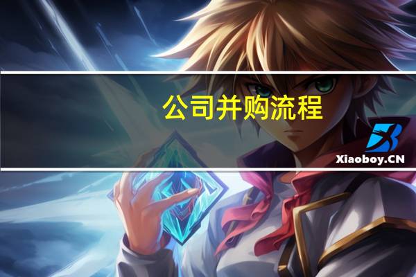 公司并购流程