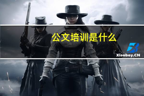 公文培训是什么