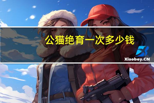 公猫绝育一次多少钱