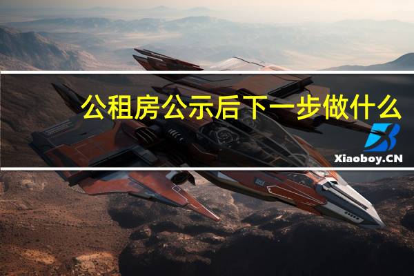 公租房公示后下一步做什么