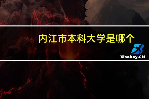 内江市本科大学是哪个