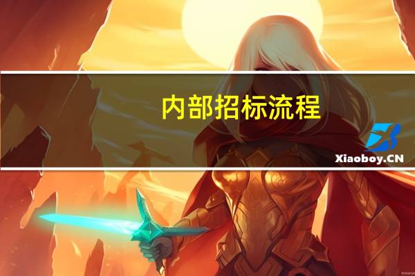 内部招标流程