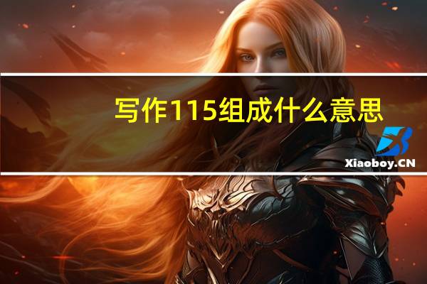 写作115组成什么意思