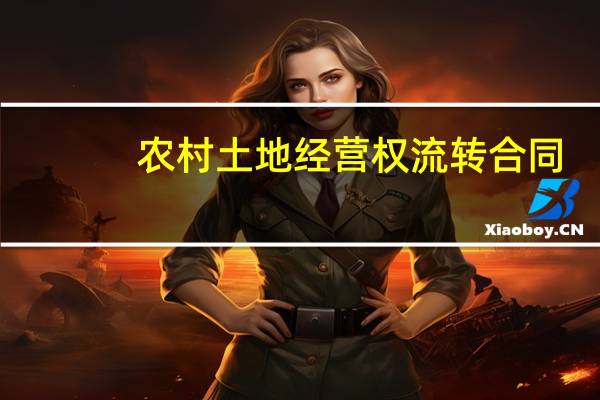 农村土地经营权流转合同