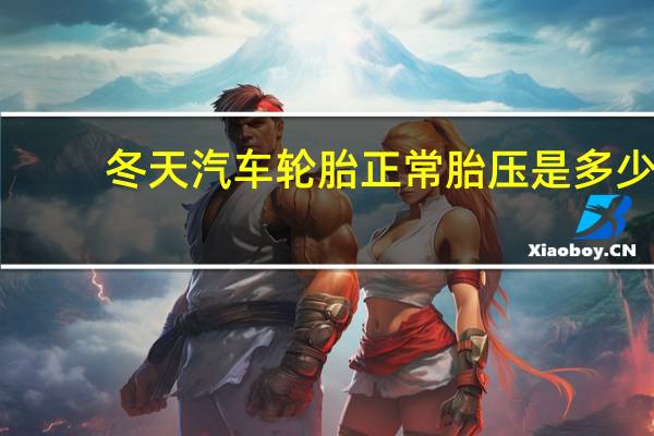 冬天汽车轮胎正常胎压是多少