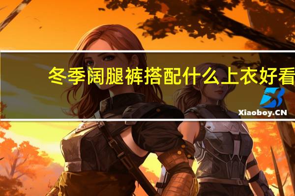 冬季阔腿裤搭配什么上衣好看