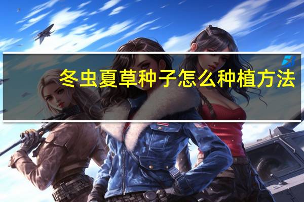 冬虫夏草种子怎么种植方法