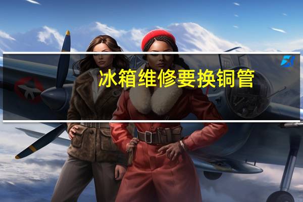 冰箱维修要换铜管,一般费用是多少