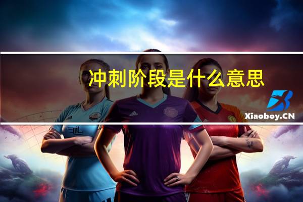 冲刺阶段是什么意思