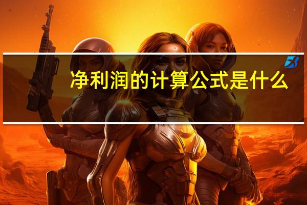 净利润的计算公式是什么_