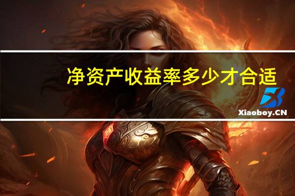 净资产收益率多少才合适