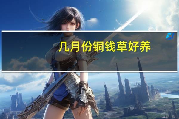 几月份铜钱草好养
