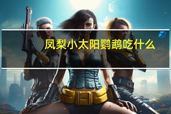 凤梨小太阳鹦鹉吃什么