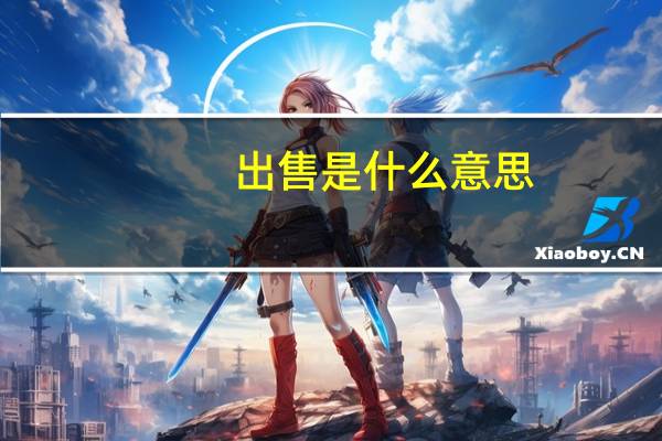 出售是什么意思